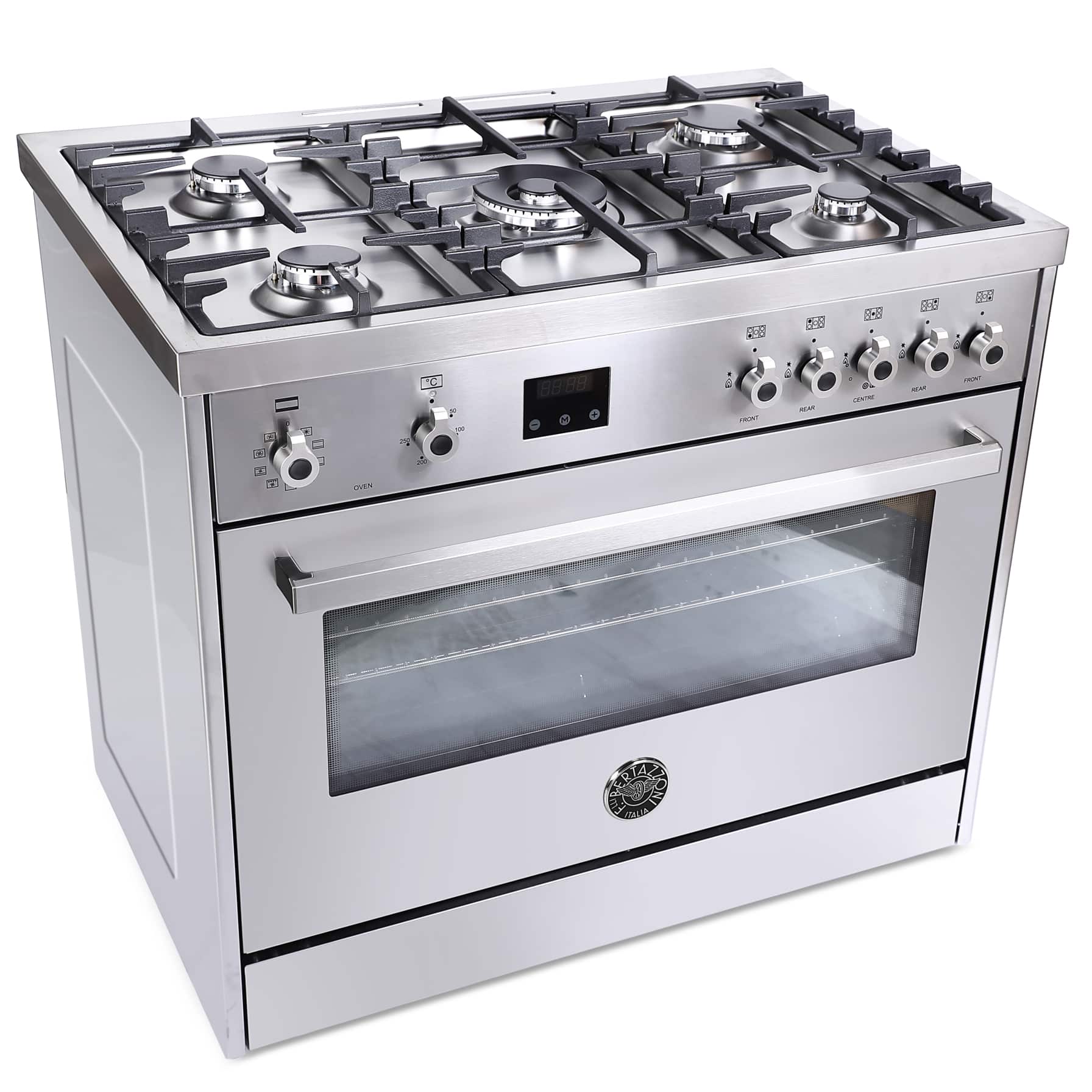 Bertazzoni Professional Series Freestanding 5-Burner Gas Cooker, PRO905MFELXE (90 x 60 x 85 cm)