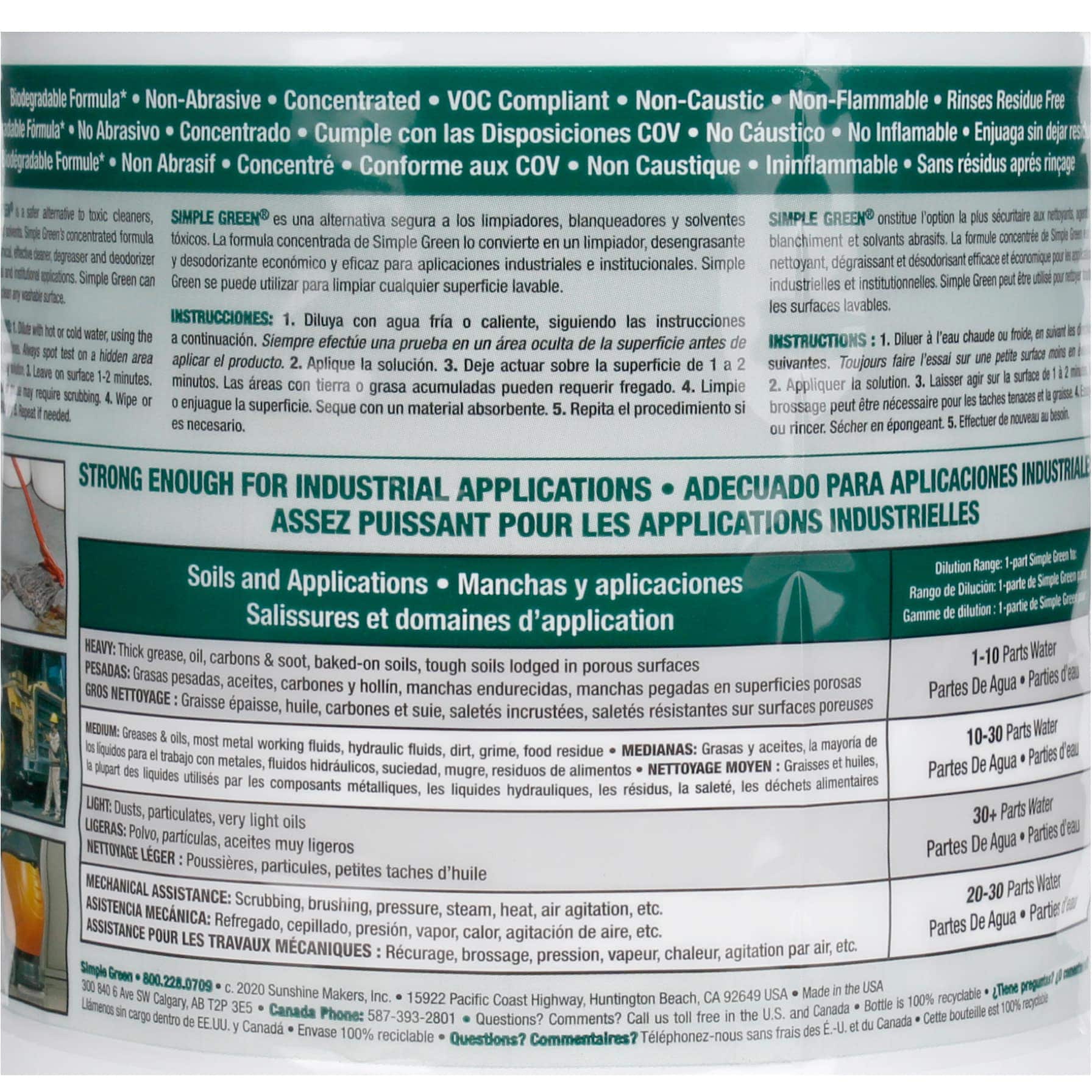 Simple Green Industrial Cleaner & Degreaser
