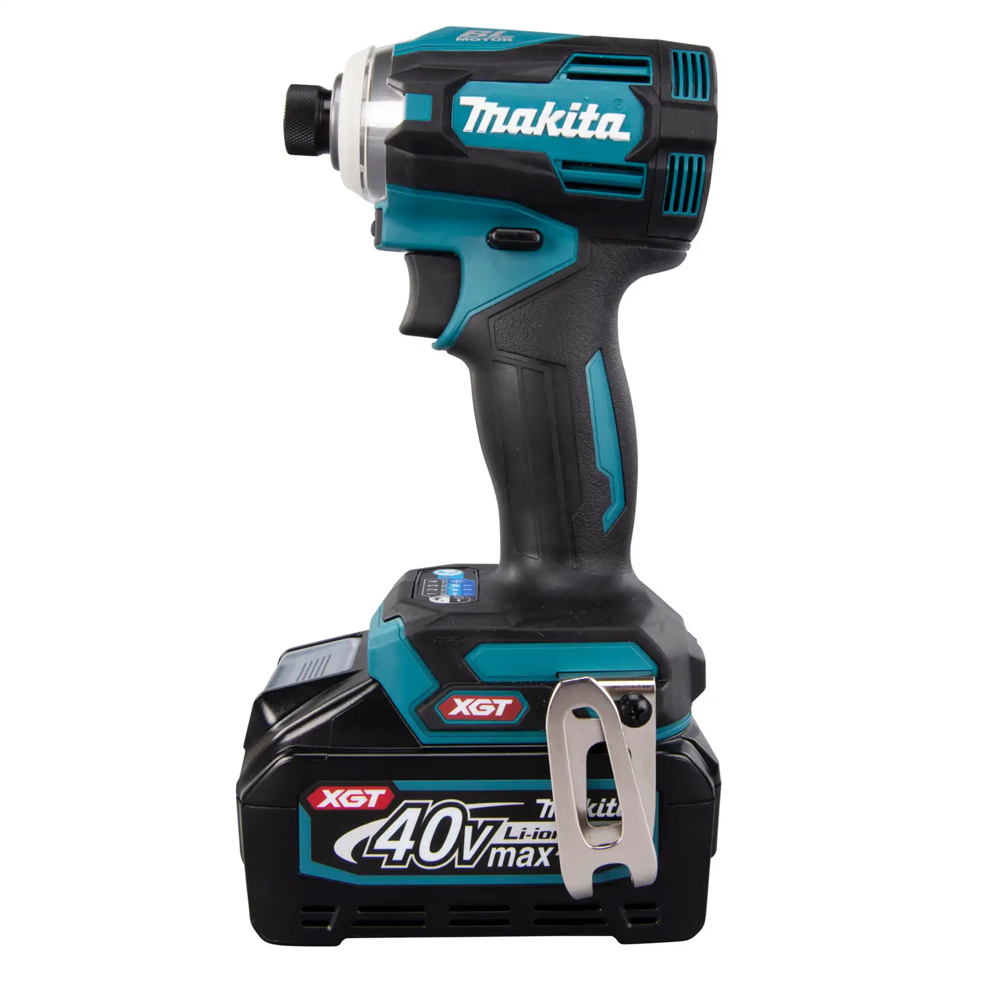 Makita Cordless Impact Driver XGT W/Batteries & Charger, TD001GM201 (40 V)