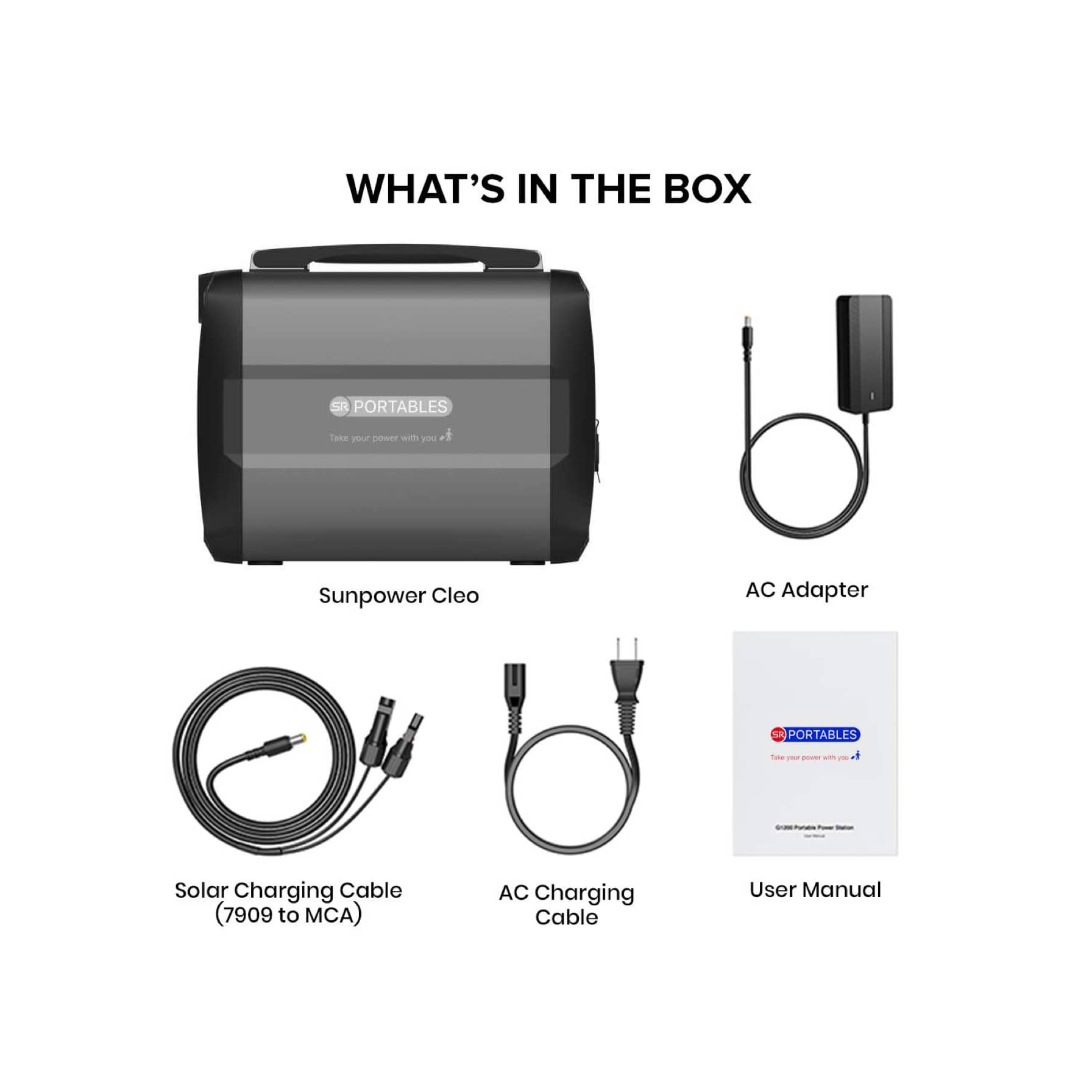 SR Portables Cleo Generator, SRCLEOSG (400 Wh)