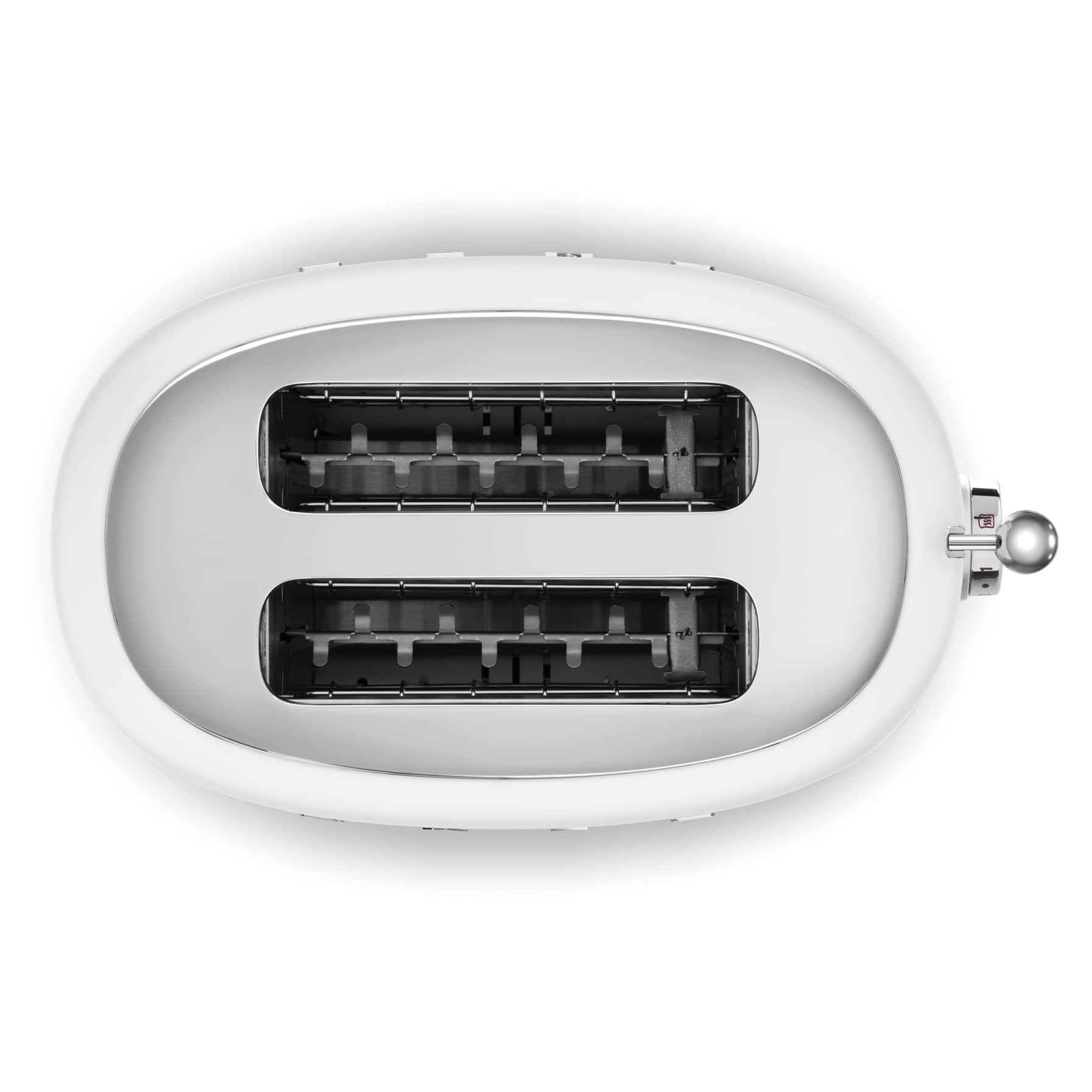 SMEG 50s Retro Style 2-Slice Toaster, TSF01WHUK (950 W)