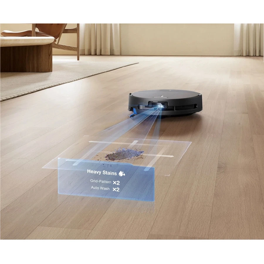 Ecovacs Deebot Robot Vacuum Cleaner & Mop, T90 Pro Omni (Black, 30,000 Pa)