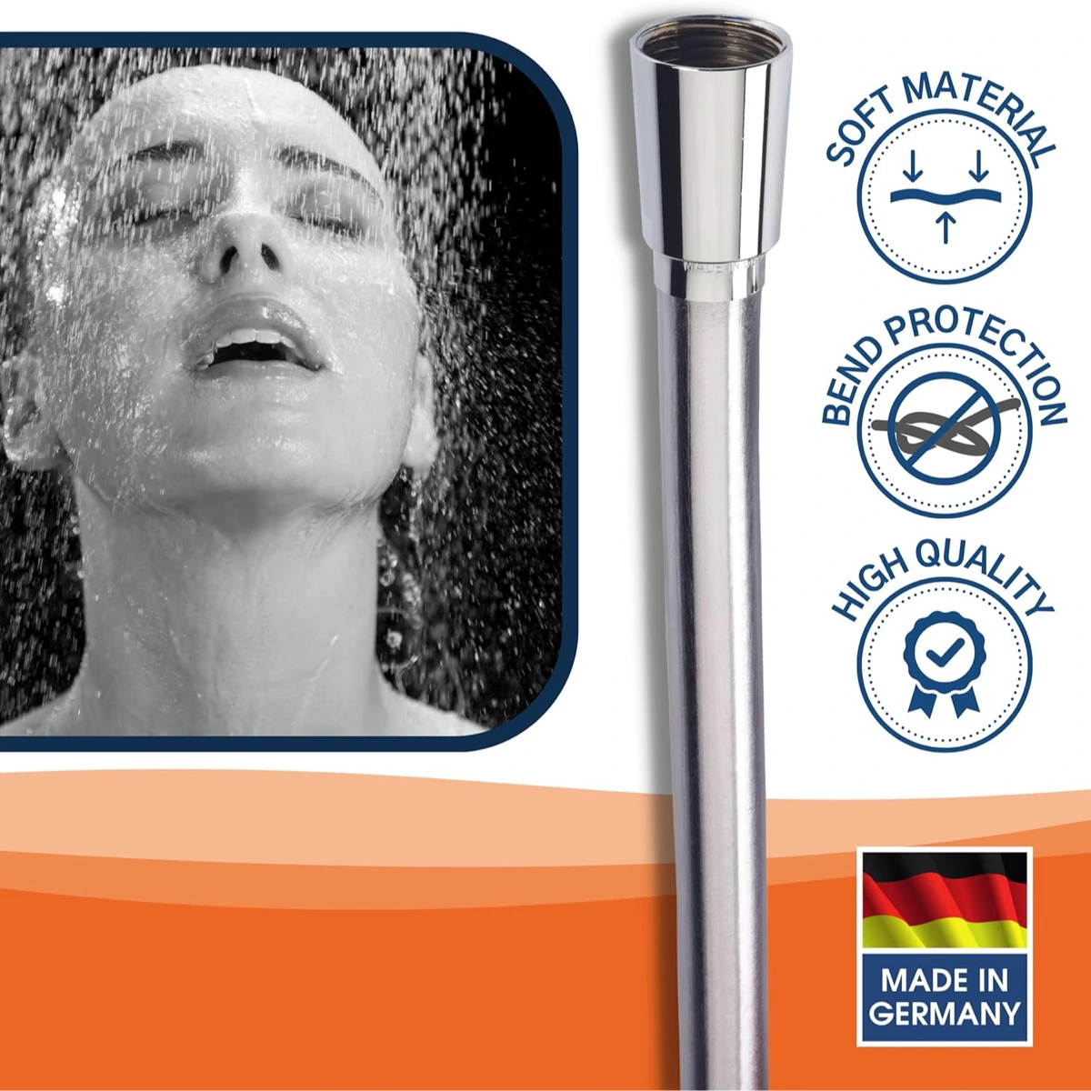 Kistenmacher Ramoeasy PVC Shower Hose (125 cm)