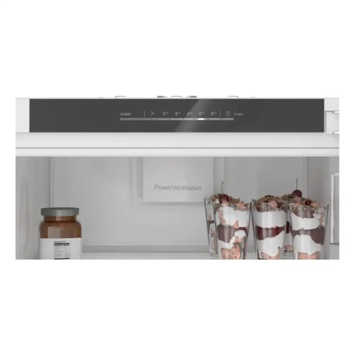 Bosch Series 6 Built-In Upright Refrigerator, KIR81AFD0M (310 L)