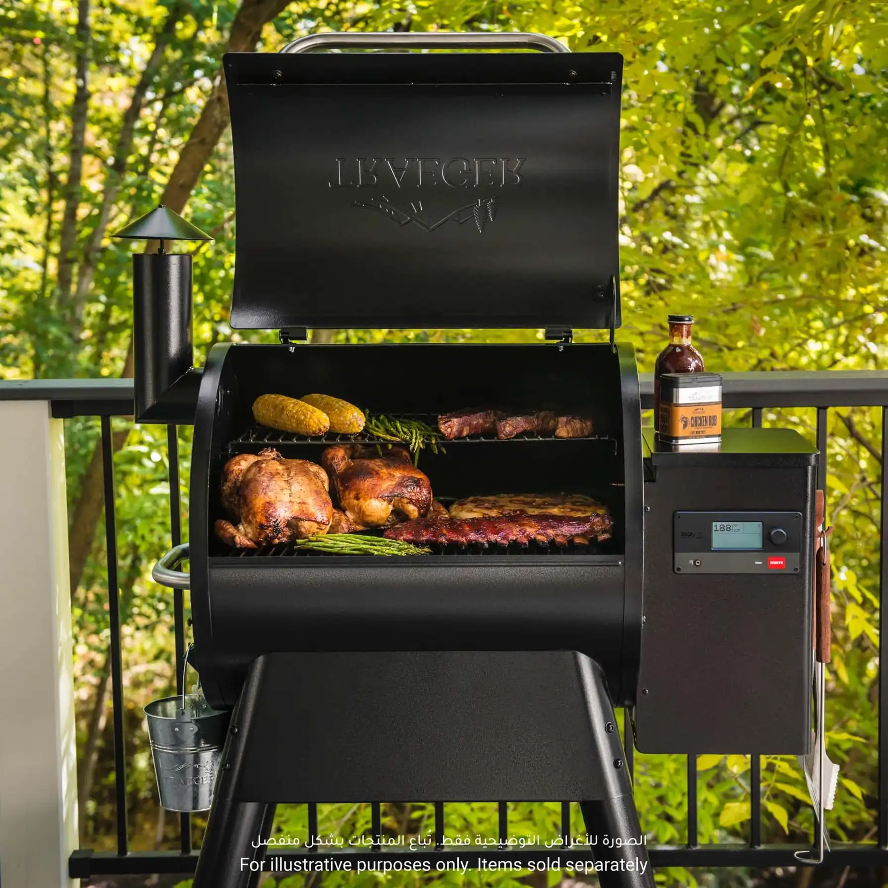 Traeger Pro 575 Wood Pellet Grill, TFB57GLEC