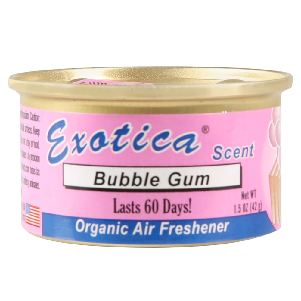 Exotica Bubble Gum Air Freshener (4 x 6 cm)