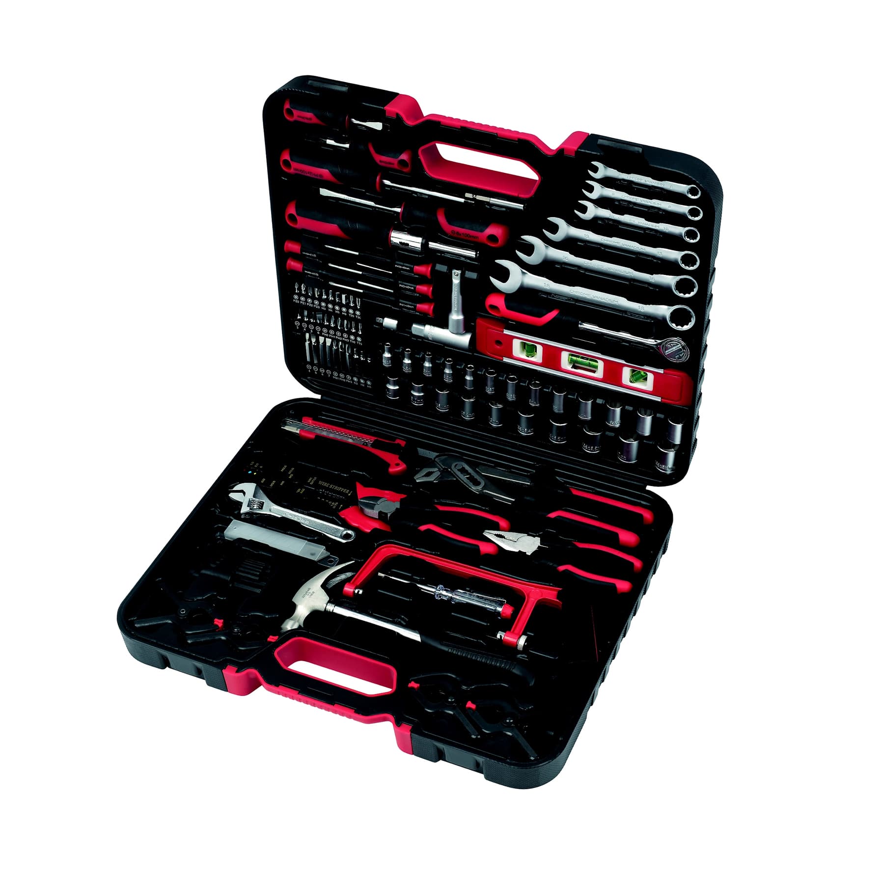 Hand Tool Kit (38 x 8 cm, 100 Pc.)