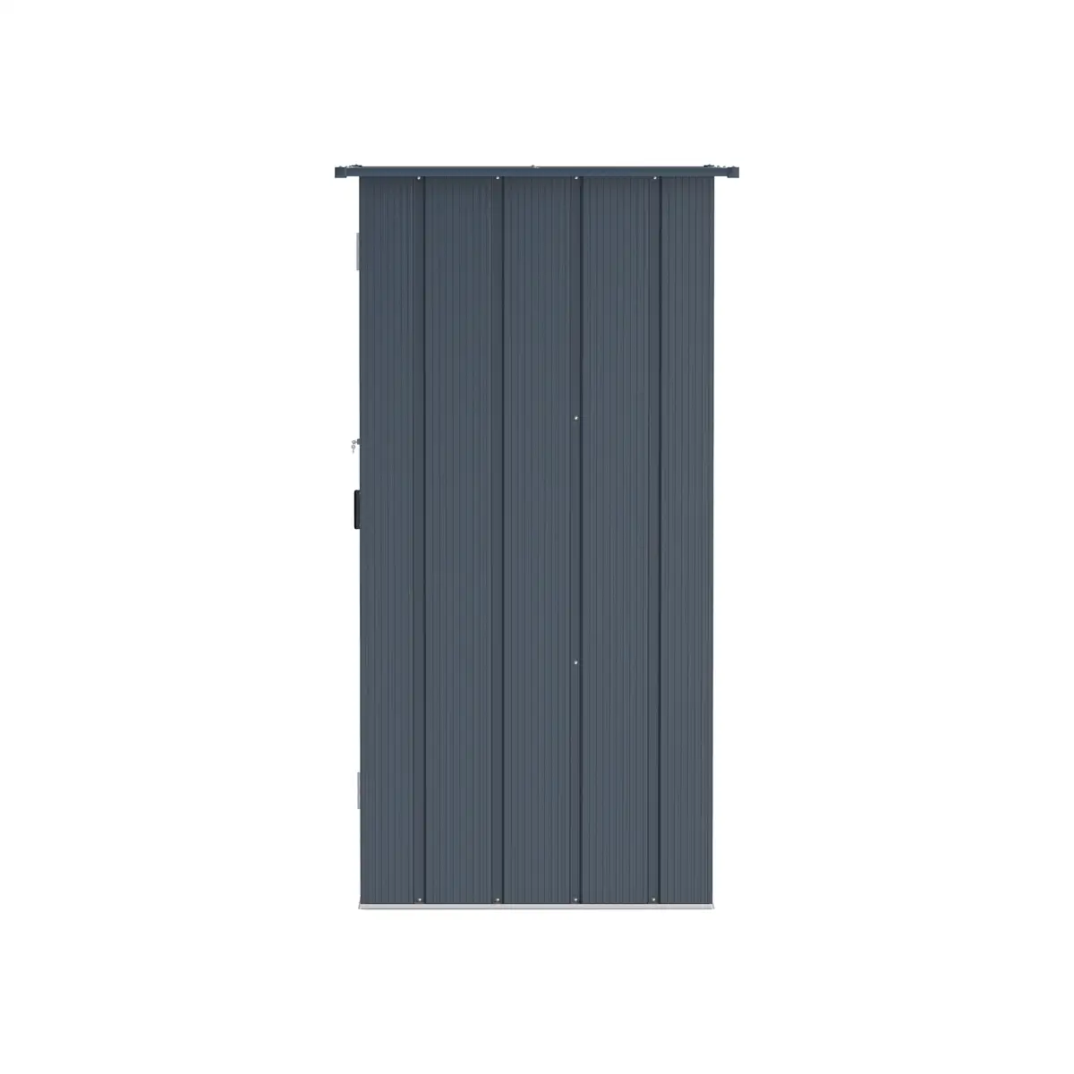 Duramax Steel Storage Shed (Grey, 163 x 102 x 190 cm)