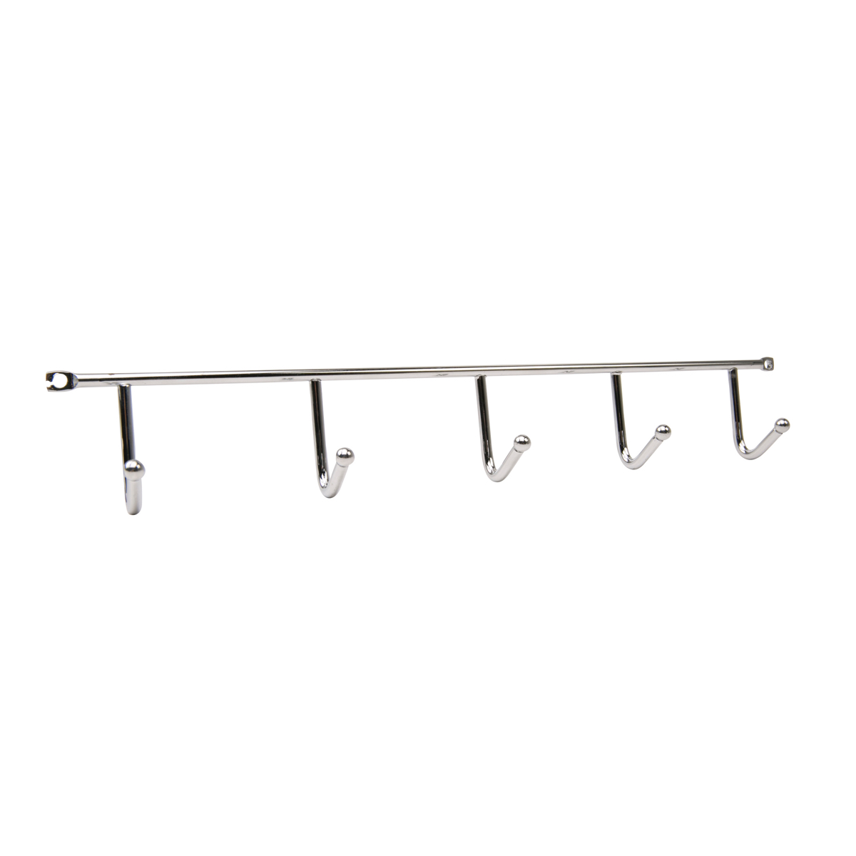 Hettich Matte Chrome-Coated 5-Hook Rack