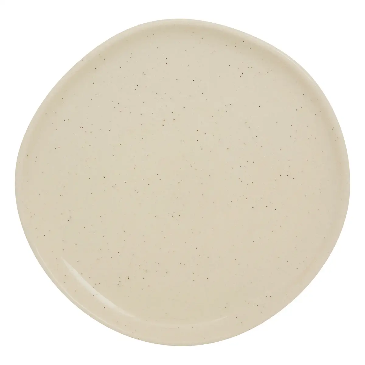 SG Wonja Earthenware Dessert Plate (20.6 cm, Cream)