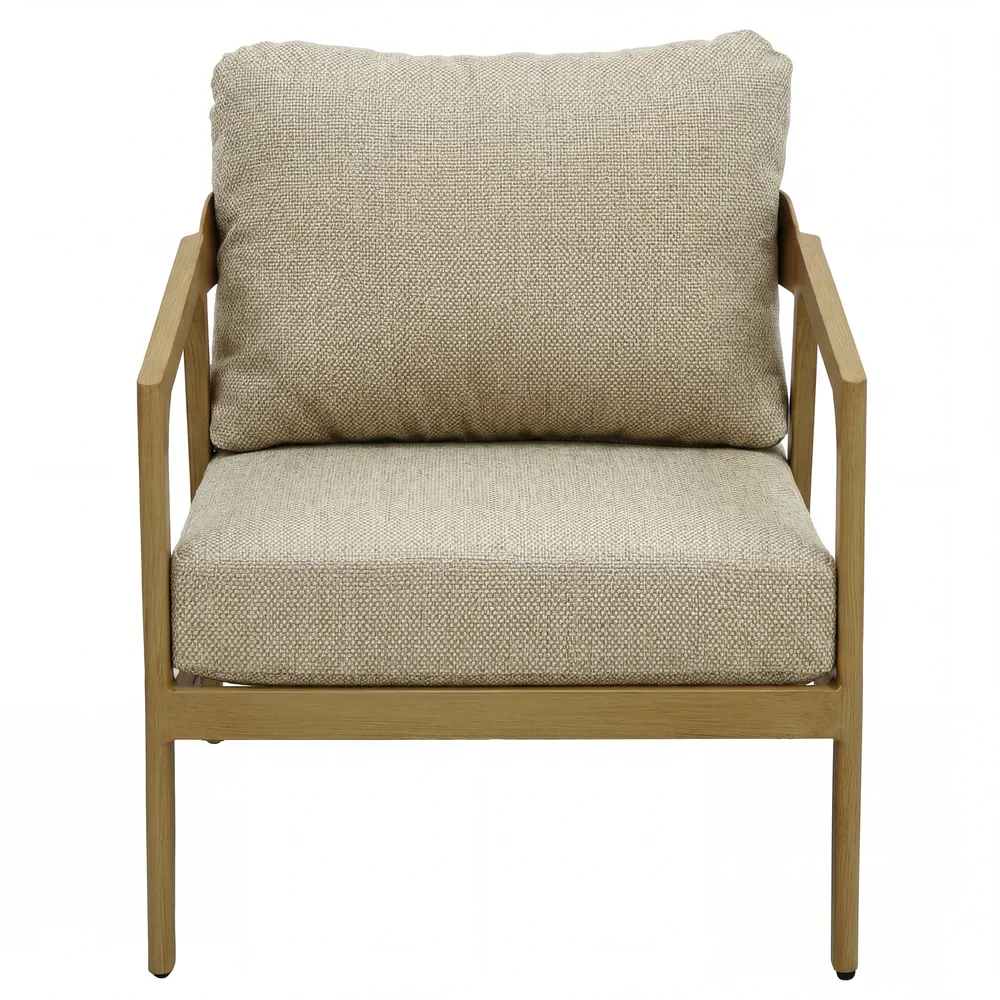 Nebraska 5-Seater Outdoor Aluminum Sofa Set (201 x 79 x 71 cm)