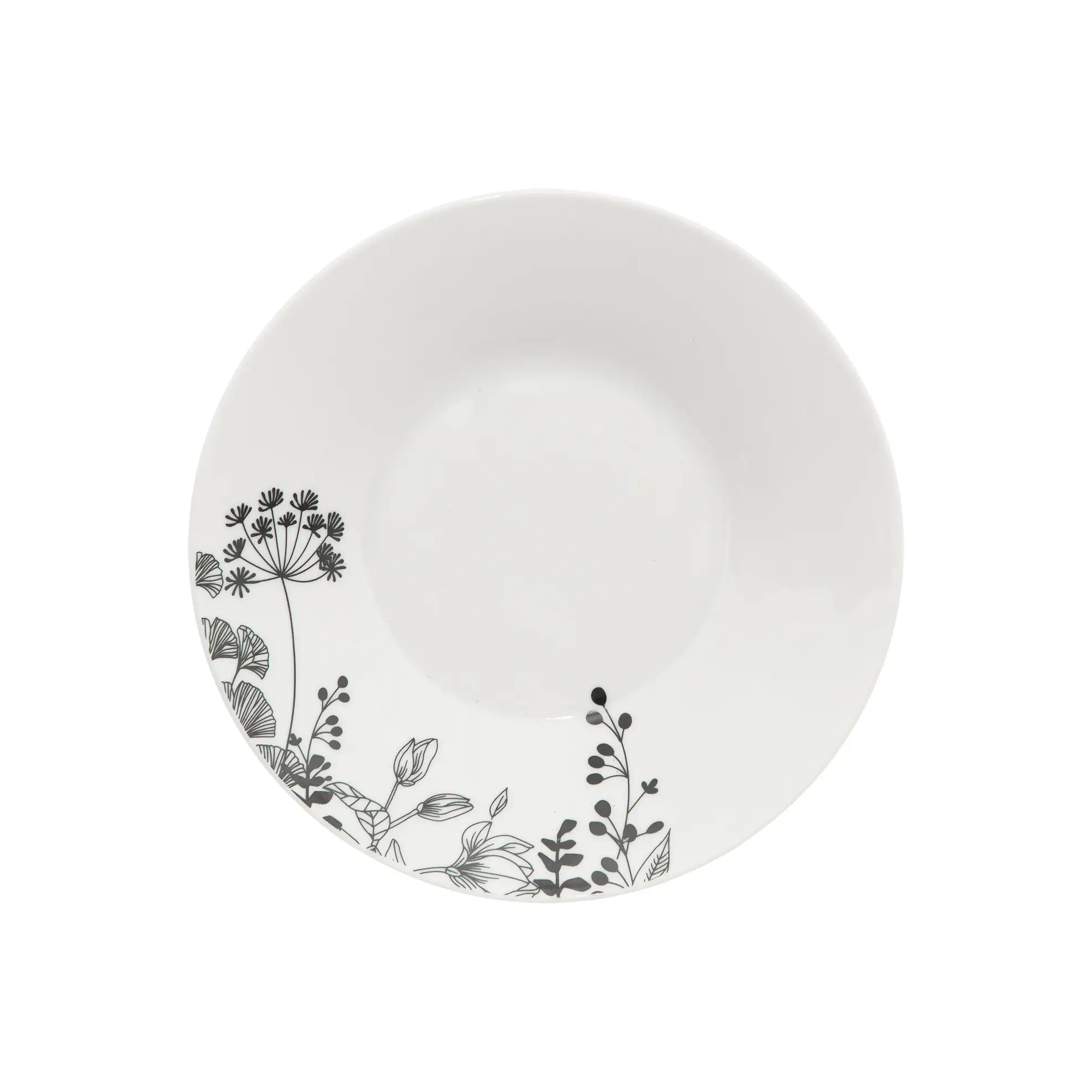 SG White Floral Porcelain Dinnerware Set (18 Pc.)