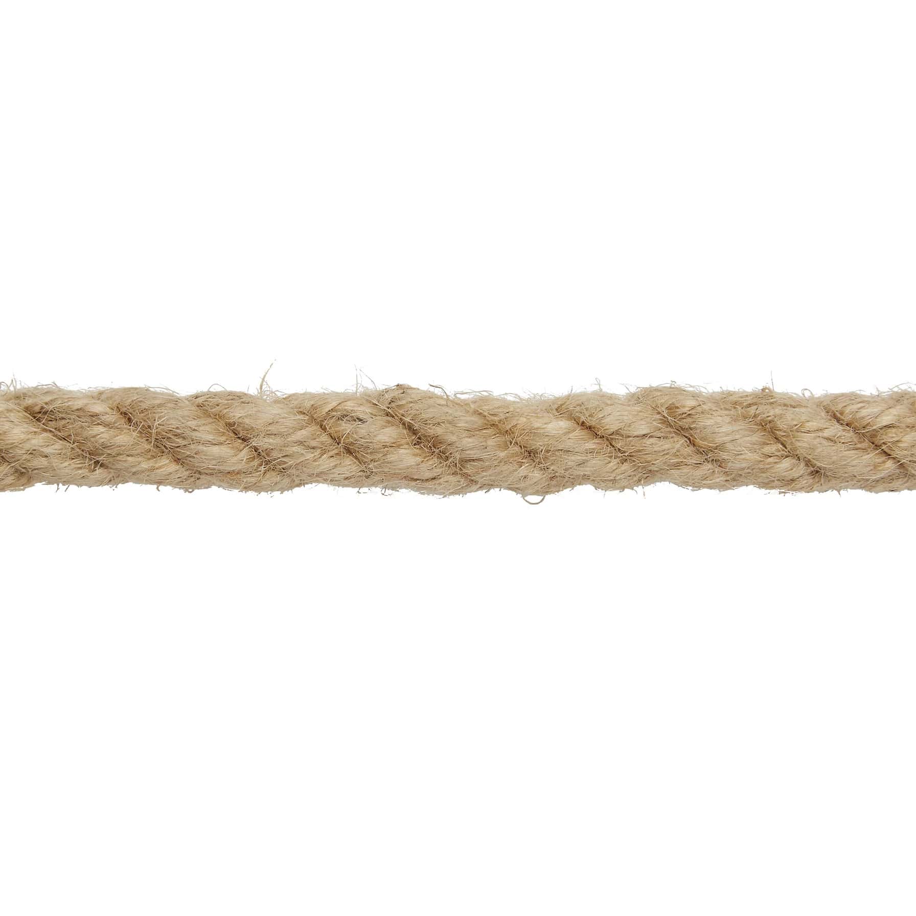Diall Jute Twisted Rope (12 mm x 10 m)