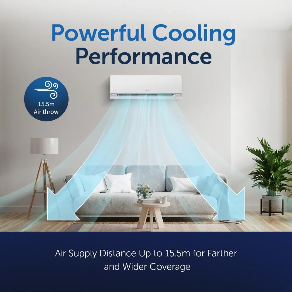 Gree Wi-Fi Enabled Split Air Conditioner, R32 iAiry32-24C3 (2 Ton)