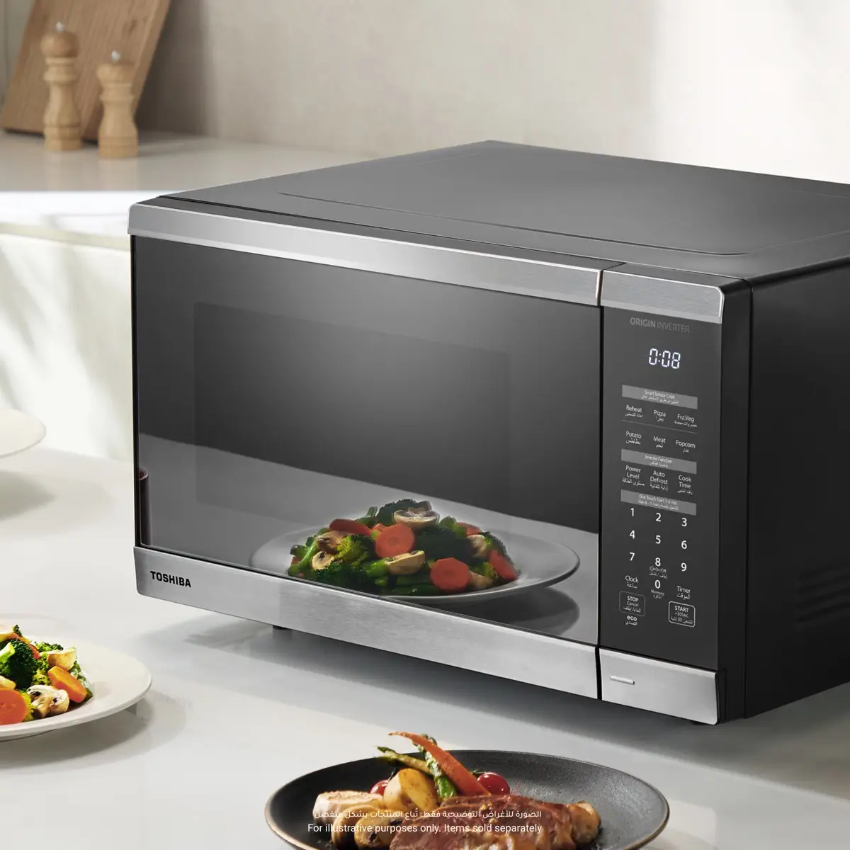 Toshiba Solo Digital Membrane Microwave Oven, ML3-EM45PFI(MB) (45 L, 1000 W)