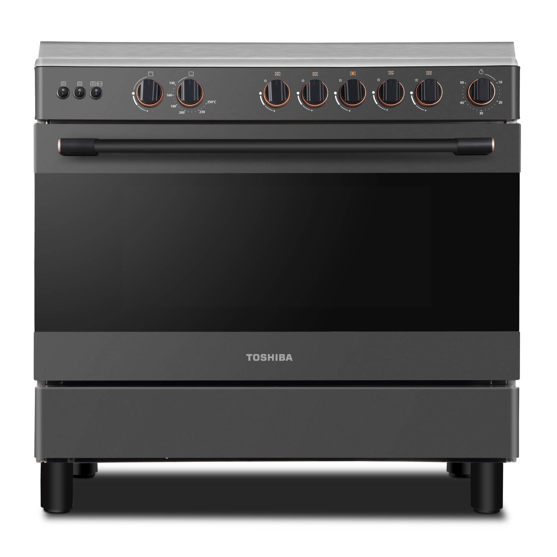 Toshiba 5-Burner Gas Cooking Range W/FFD, TBA-36LMG5G089KS
