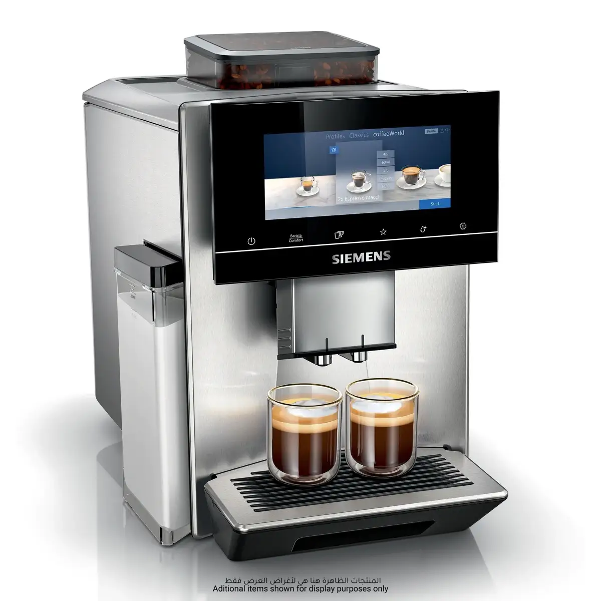 Siemens EQ900 Stainless Steel Fully Automatic Coffee Machine, TQ905GB3 (2.3 L, 1500 W)