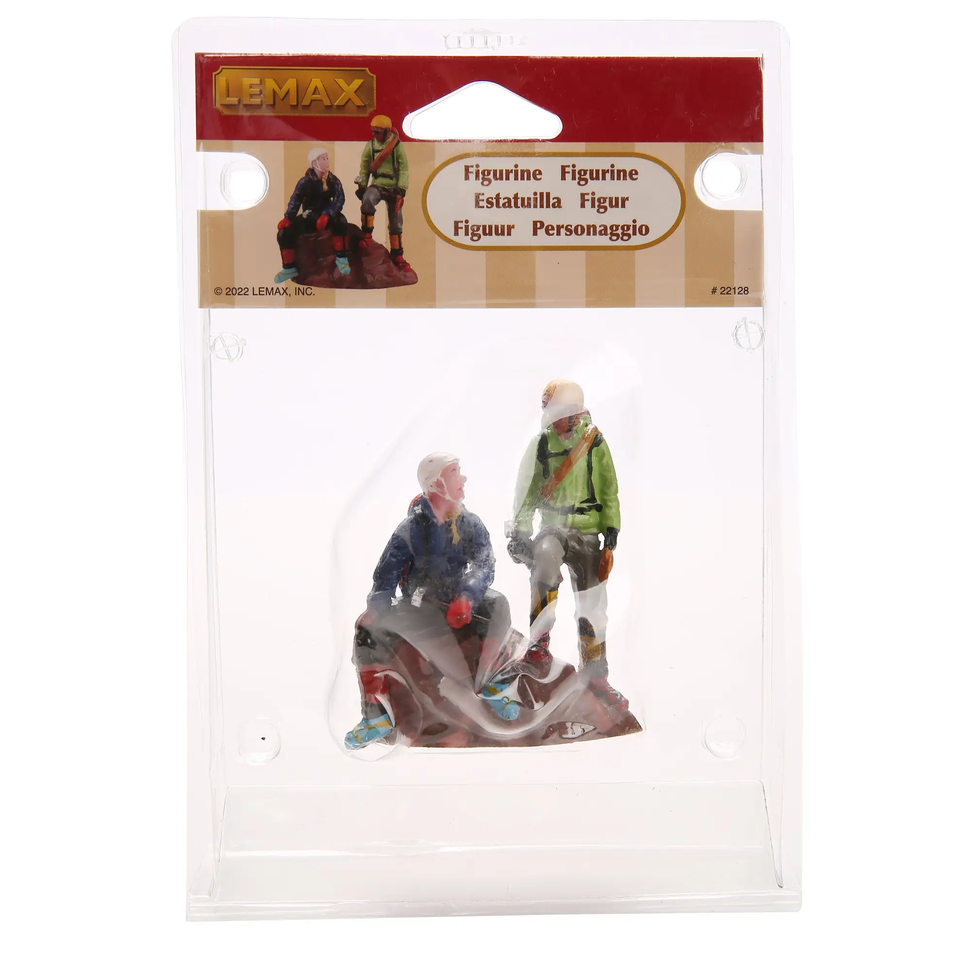 Lemax Mountain Climbers Festive Décor (7.5 x 6.3 x 4.2 cm)