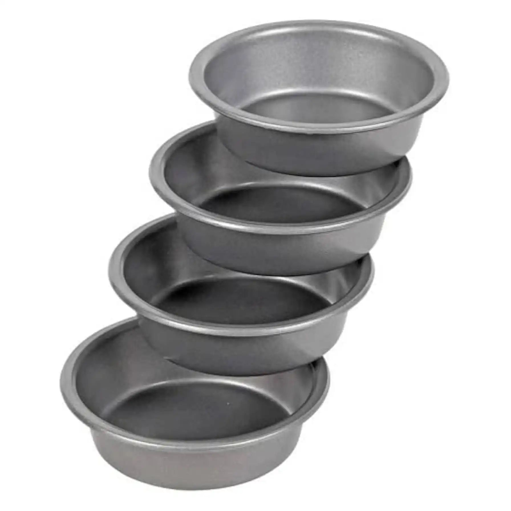 Wilton Mini Round Pan Set (4 Pc., 10.16 x 3.175 cm)