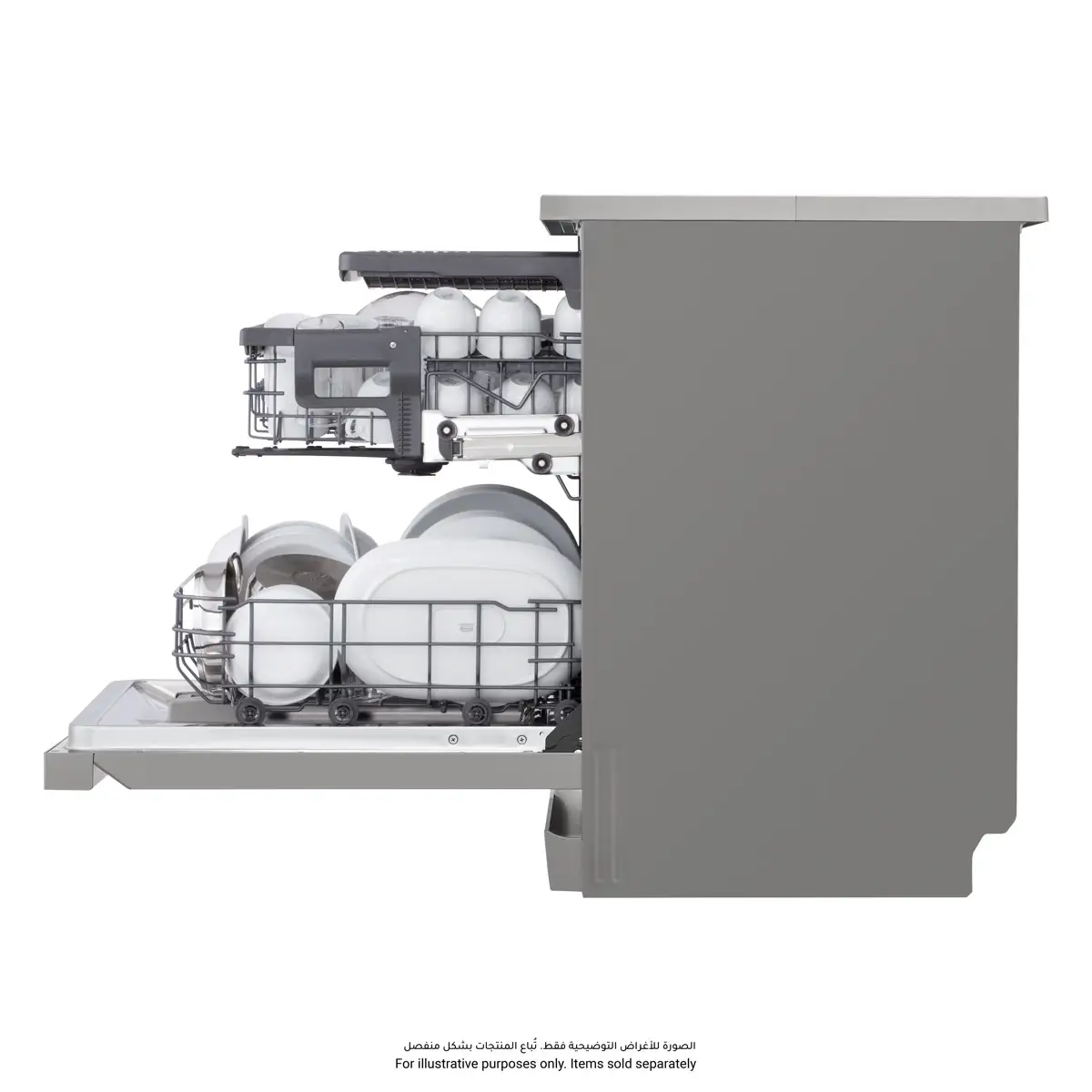 LG Freestanding Dishwasher, DFC513FV (14 Place Settings) 