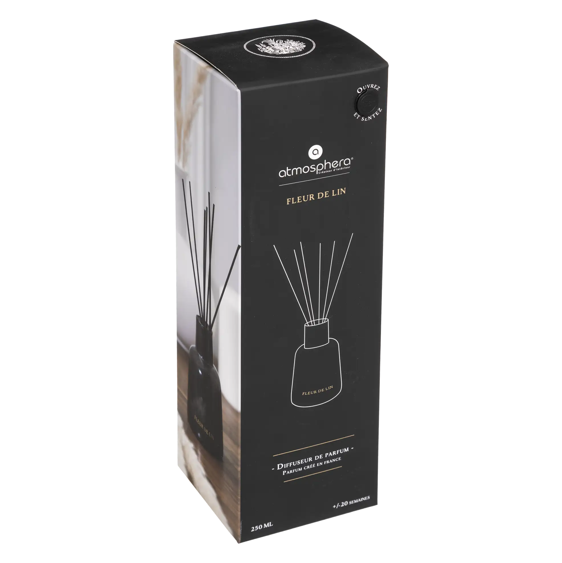 Comptoir de la Bougie Bili Scent Diffuser (250 ml, Linen Flower)