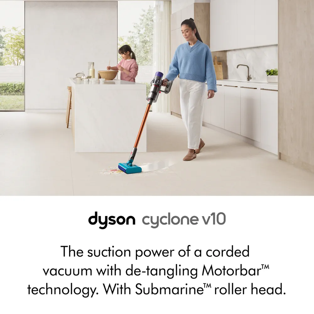 Dyson Cyclone V10 Submarine Cordless Stick Wet & Dry Vacuum Cleaner (150 AW)