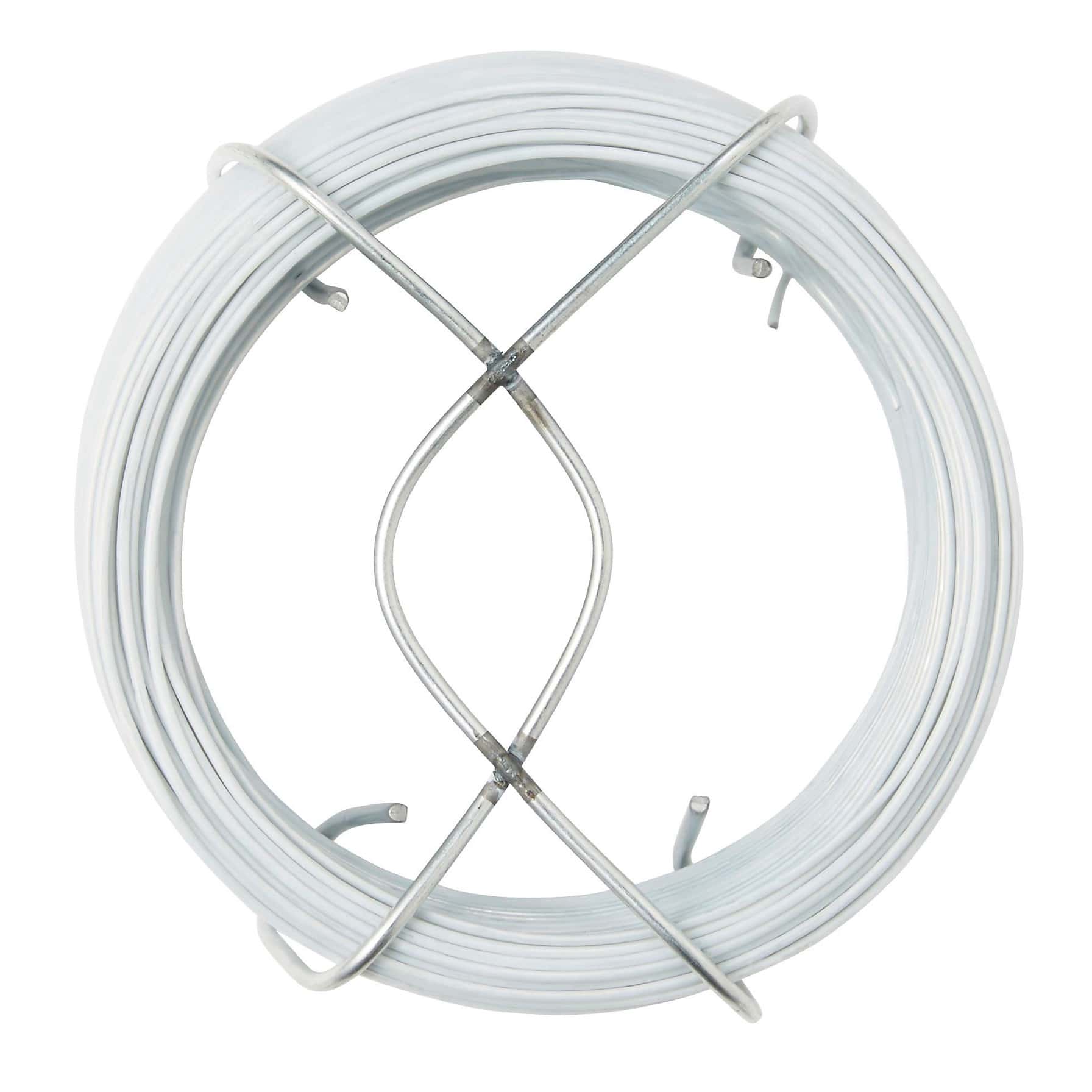 Diall Steel & PVC Wire (0.8 mm x 50 m)