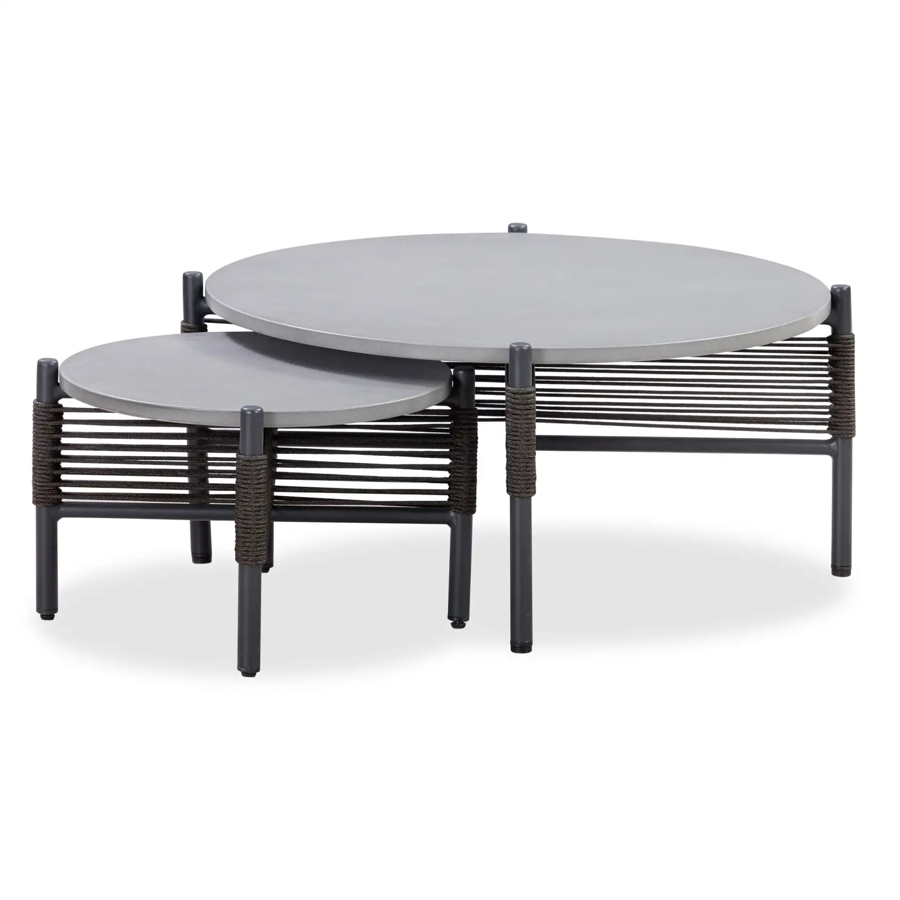 Collioure 5-Seater Metal & Rope Outdoor Sofa Set