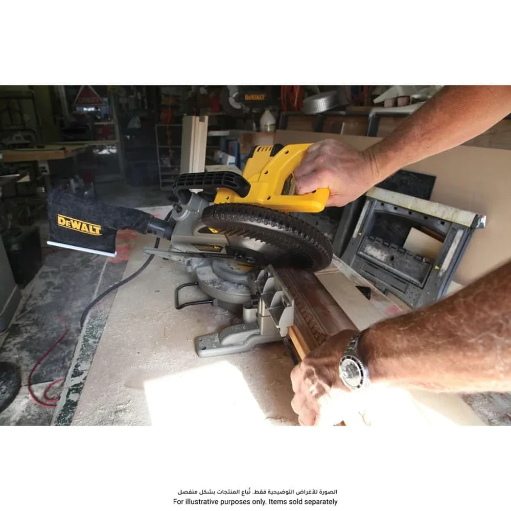 Dewalt Corded Compound Mitre Saw, DW714-B5 (1650 W, 250 mm)