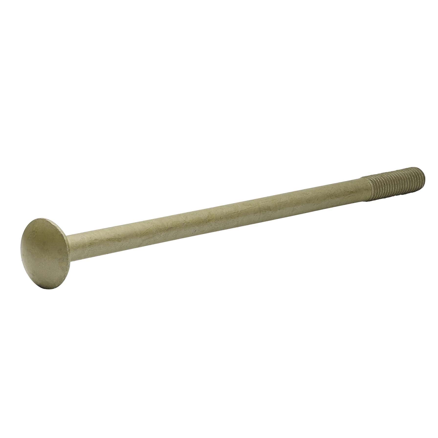 Diall Carbon Steel Cup Square Bolt Pack (M10 x 200 mm, 5 Pc.)