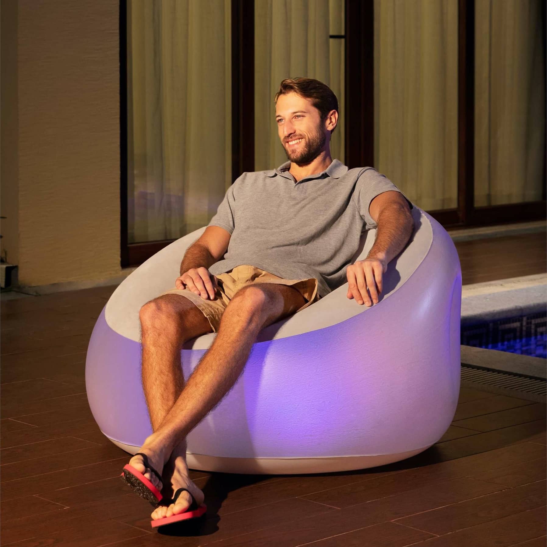 Bestway 1-Person Inflatable Air Chair (97 x 102 x 71 cm)