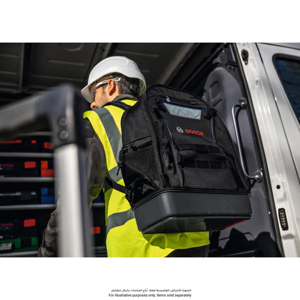 Bosch PRO L-BOXX Contractor Backpack Carrying Case System (39.1 x 21 x 50 cm)