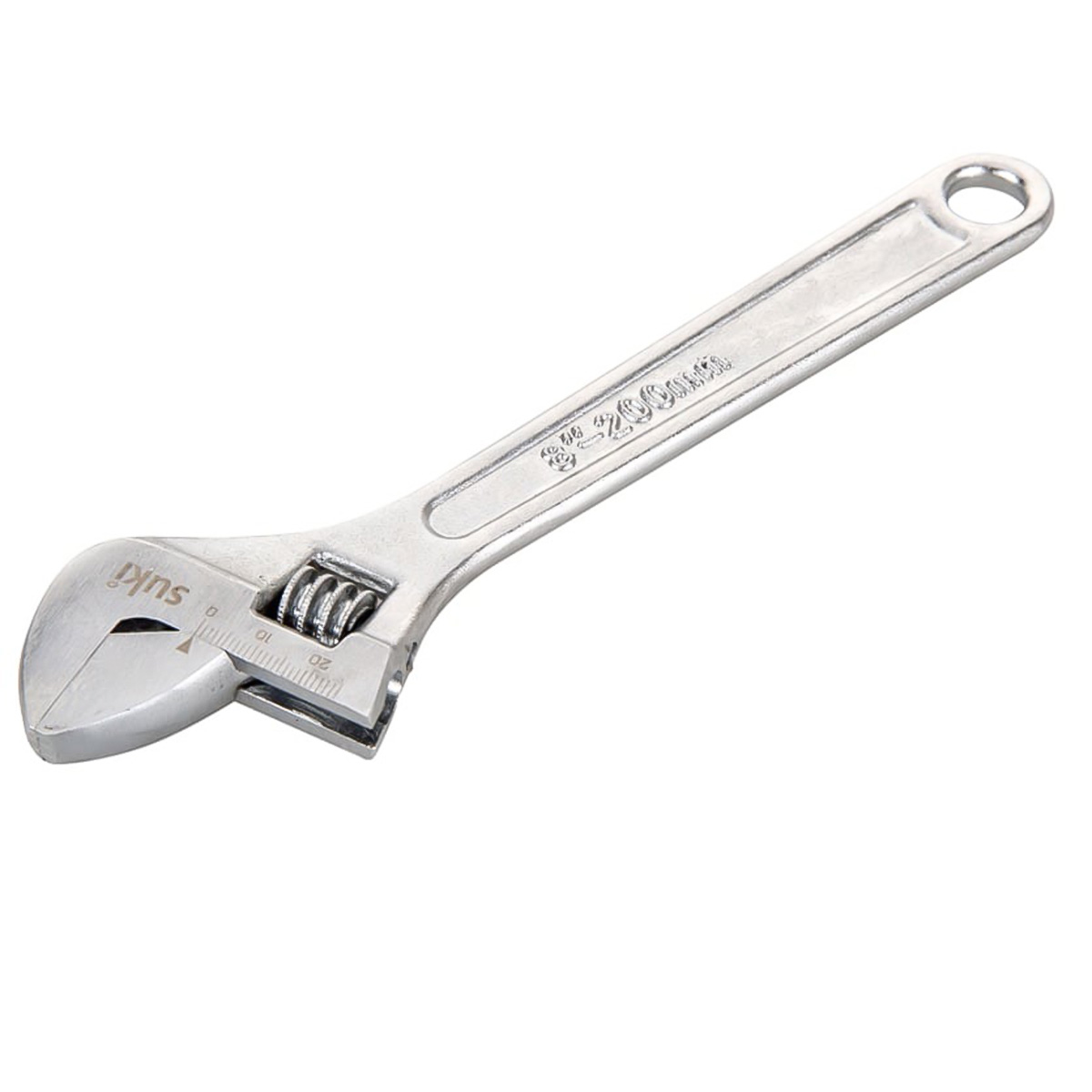 Suki Carbon Steel Adjustable Wrench (200 mm)