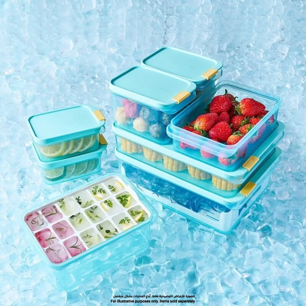 Lock & Lock Freezer Fit Rectangle Food Container (450 ml)