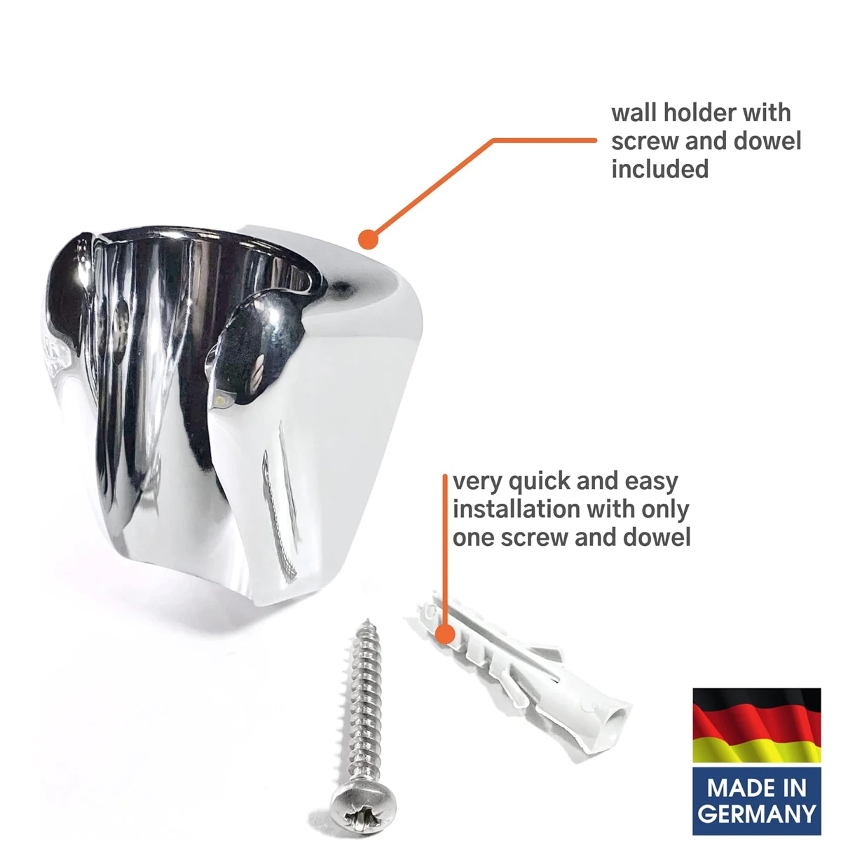 Kistenmacher Noblesse Bidet Sprayer Handle (Chrome)