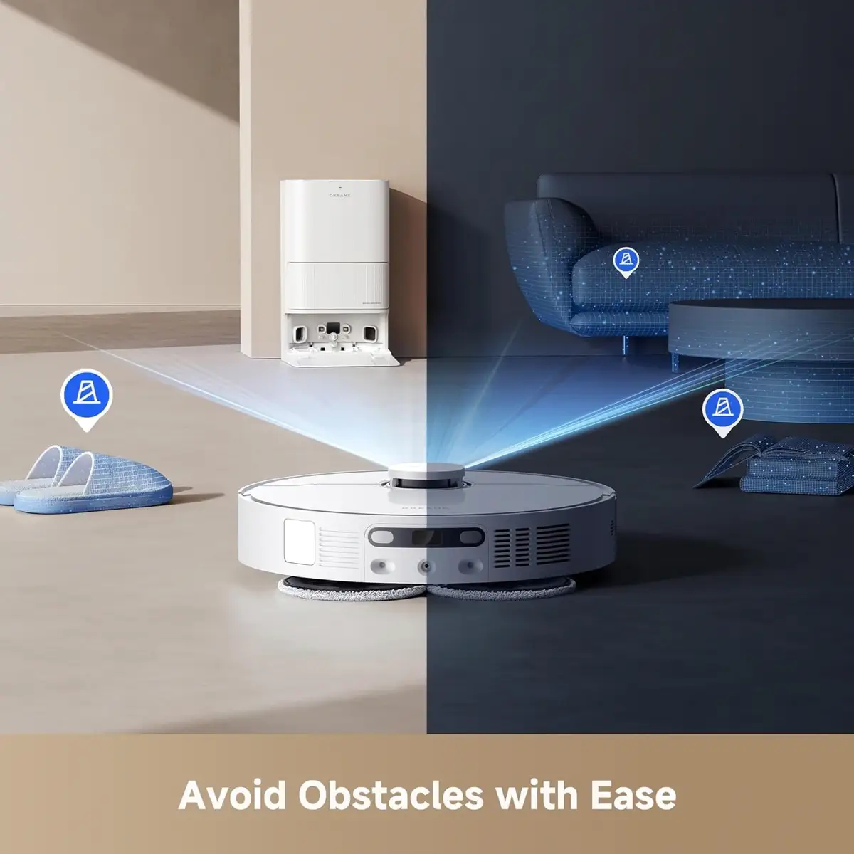 Dreame D20 Ultra Wet & Dry Robot Vacuum Cleaner, RLD31SE