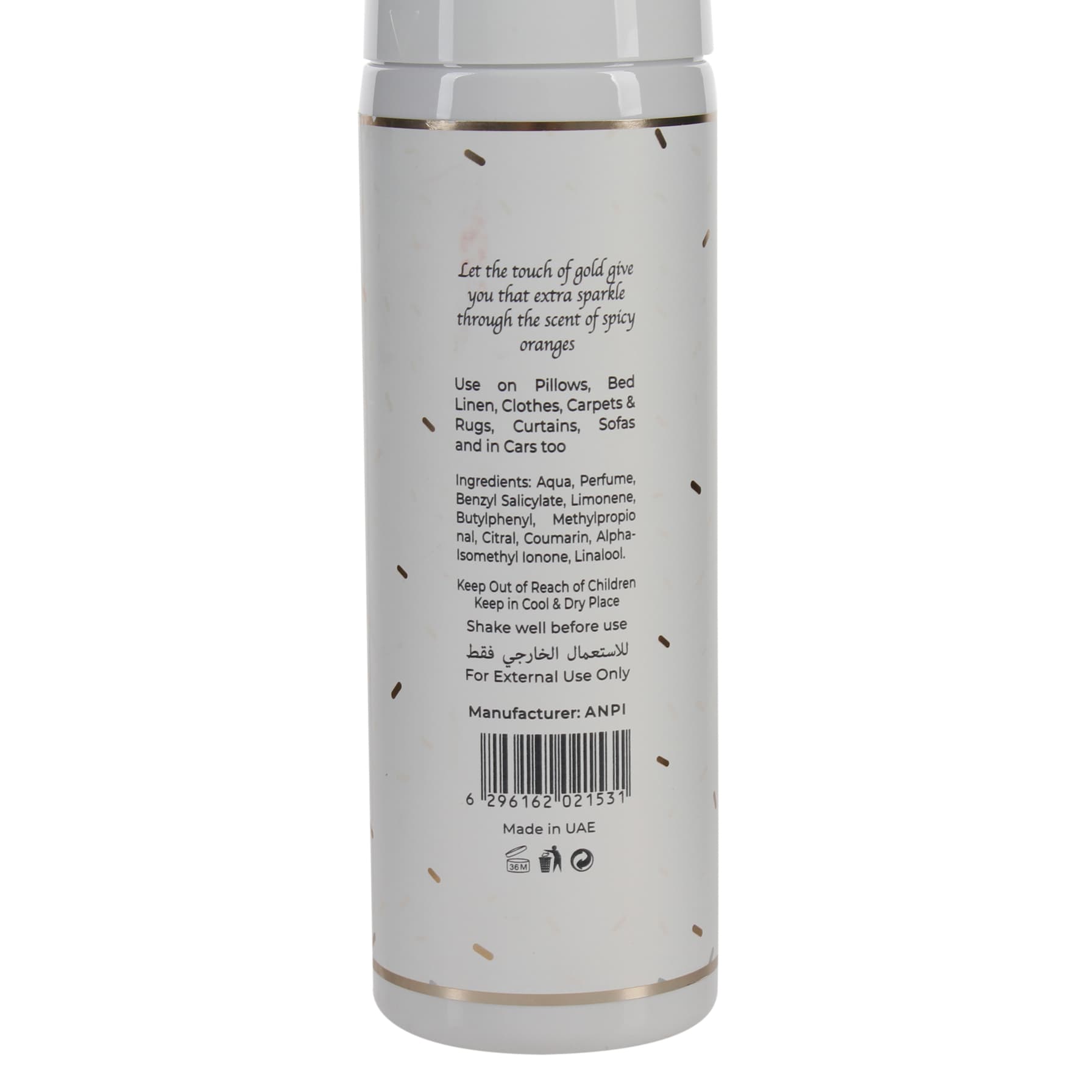 Avika Touch Of Gold Linen & Interior Mist