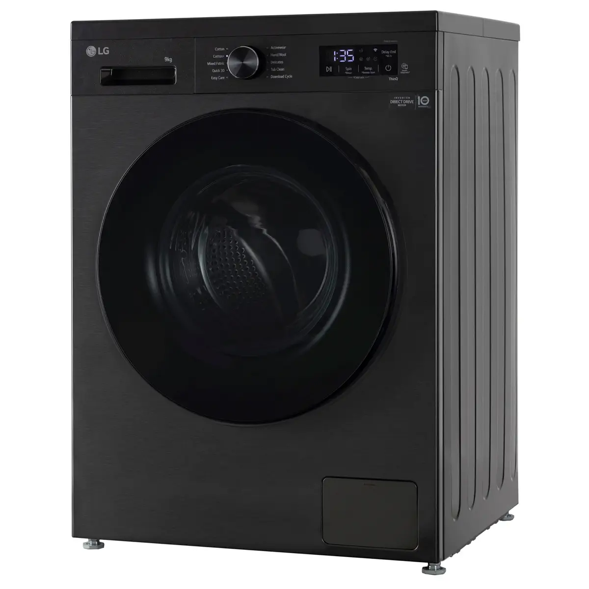 LG Free Standing 9 Kg Front Load Washinh Machine, LVF0900PBGB (1200 rpm)