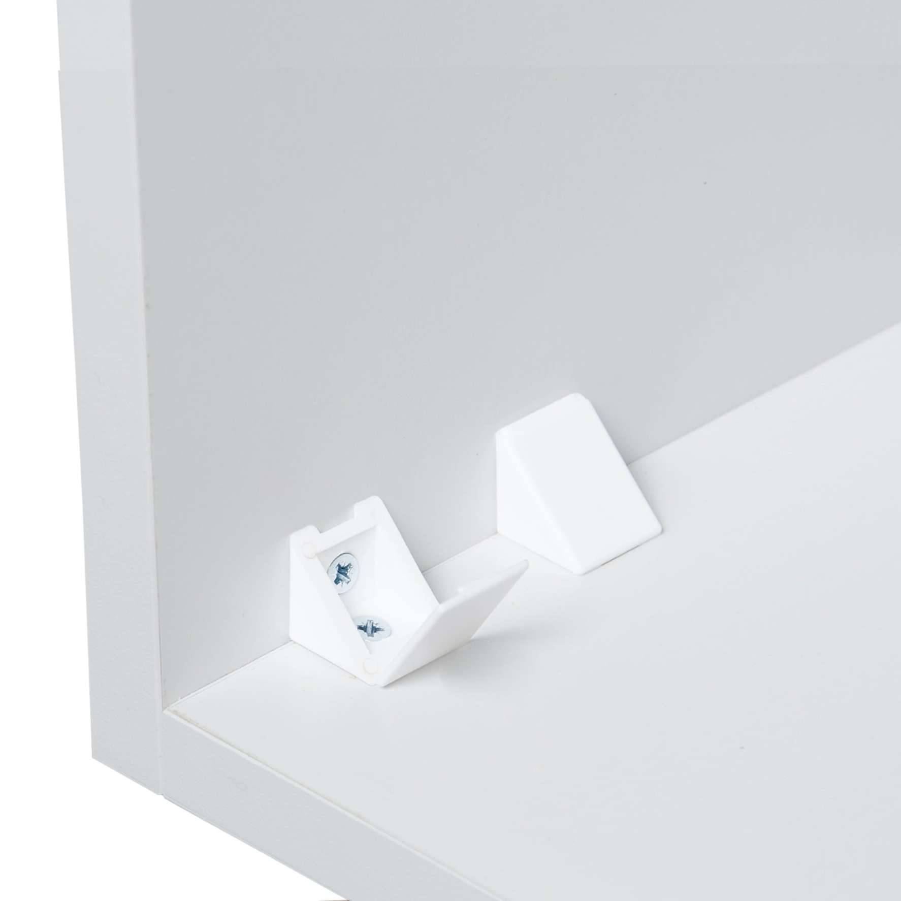 Suki Plastic Corner Connector Pack (35 x 25 x 25 mm, 4 Pc.)