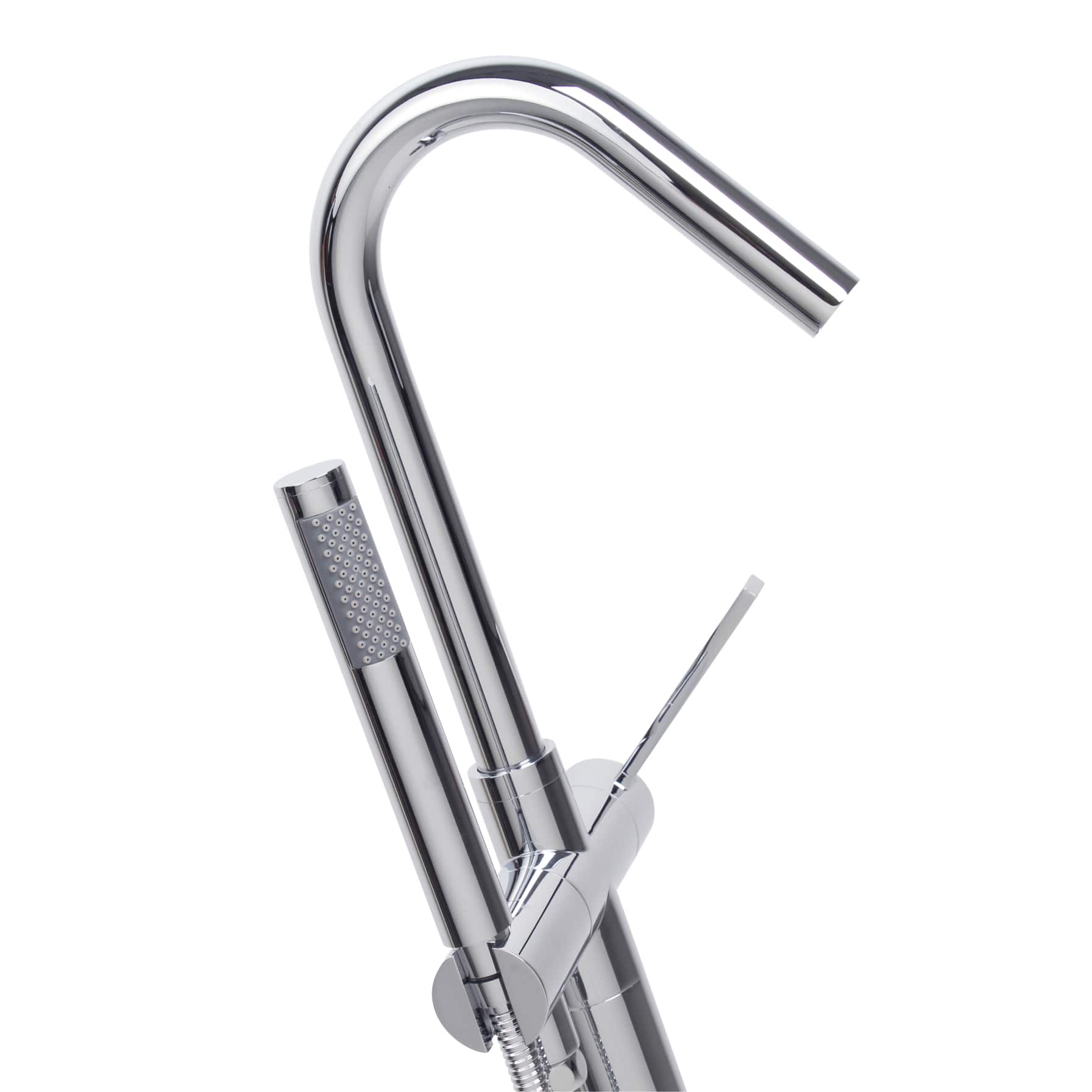 Bold Brass Freestanding Faucet (98 x 33 x 9 cm