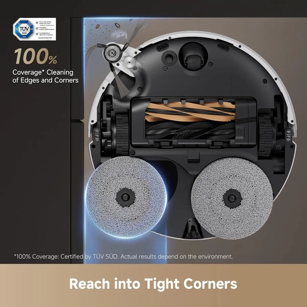 Dreame X50 Ultra Wet & Dry Robot Vacuum Cleaner, RLX85CE-4