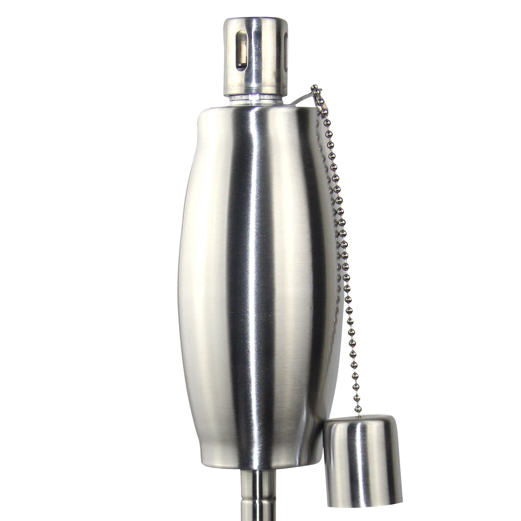 Premium Stainless Steel Torch W/Cap (115 cm)