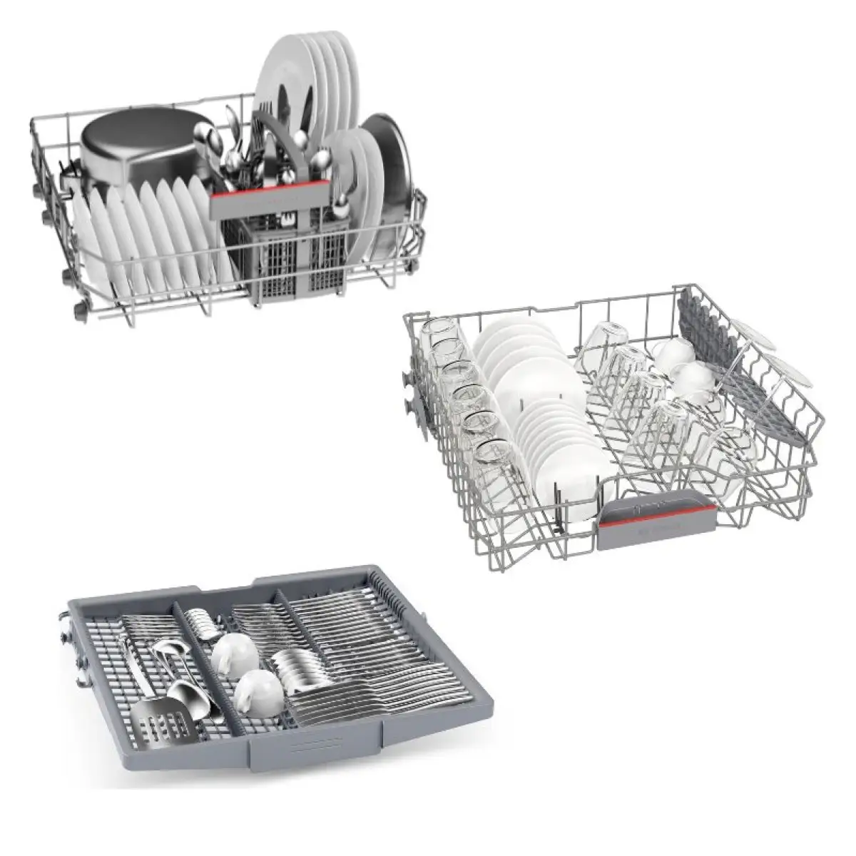 Bosch Series 4 Freestanding Dishwasher, SMS4HMI25M (14 Place Setting)