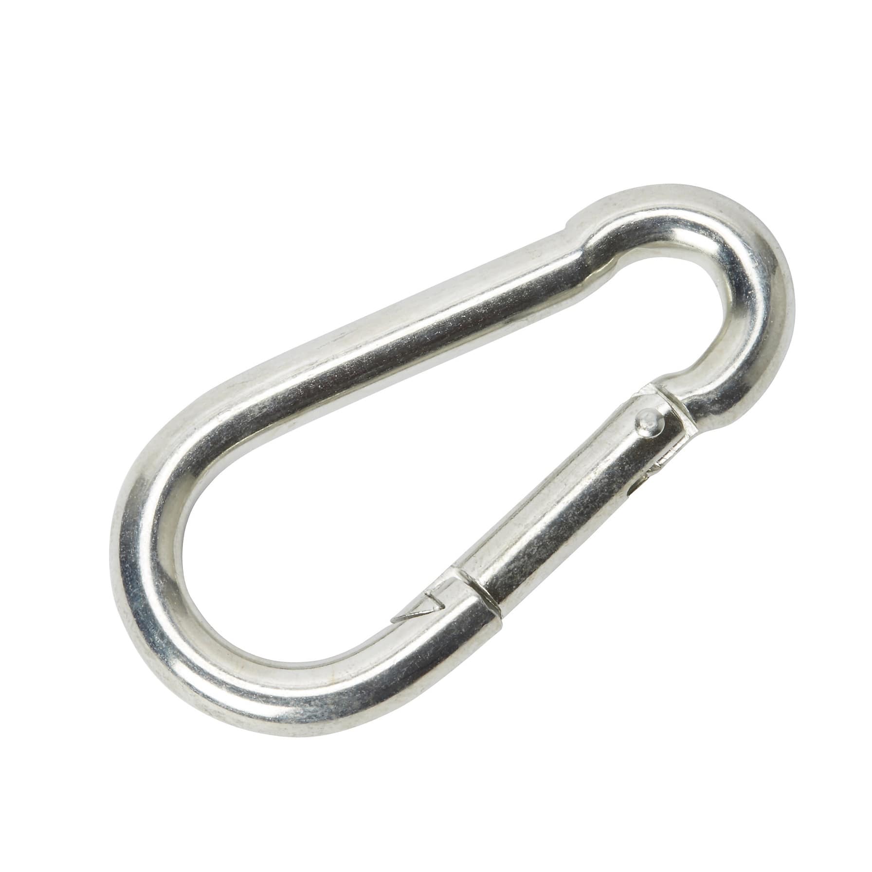 Diall Zinc-Plated Steel Spring Snap Hook (5 x 50 mm)