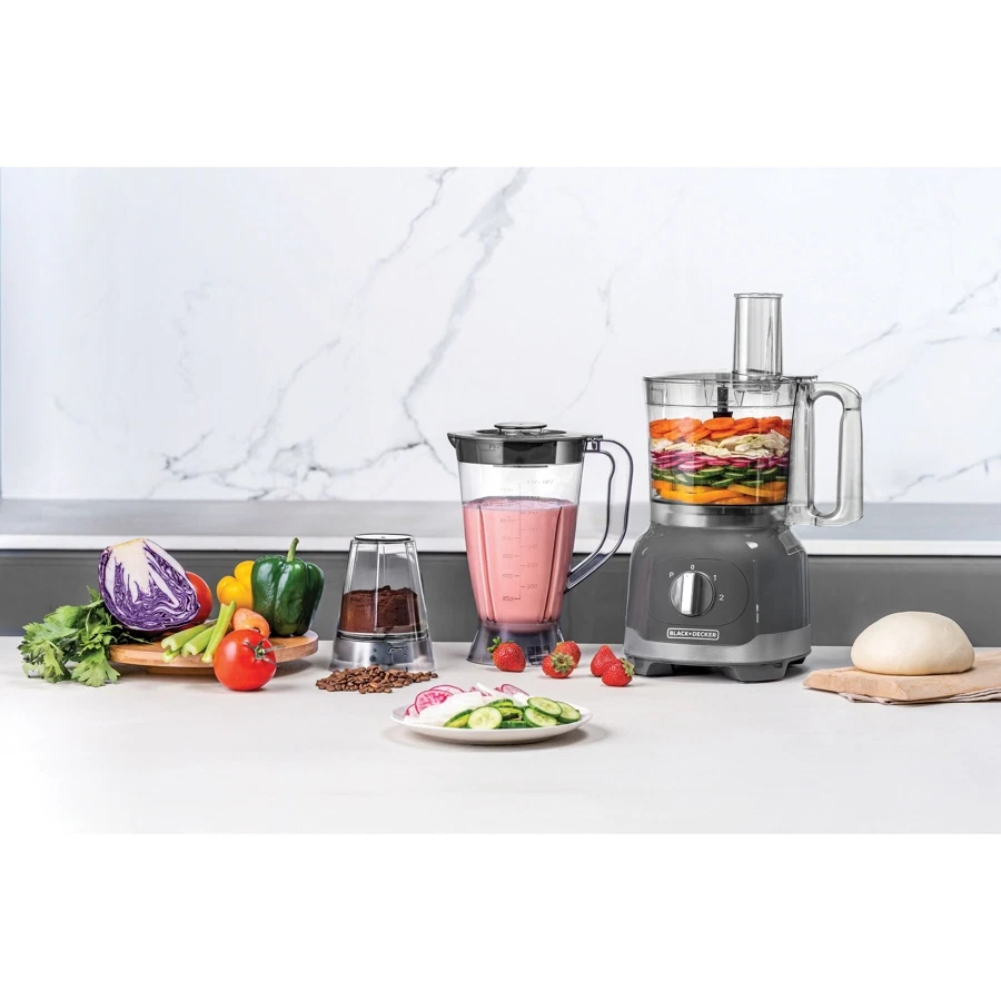Black + Decker Multi-Function Food Processor, FX830G-B5 (800 W)