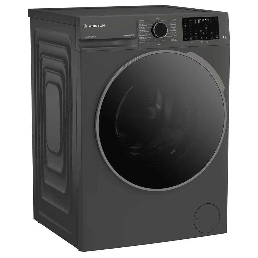 Ariston Free Standing Front Load Washer Dryer, ARWD085142DMME (8 Kg Wash, 5 Kg Dry, 1400 rpm)