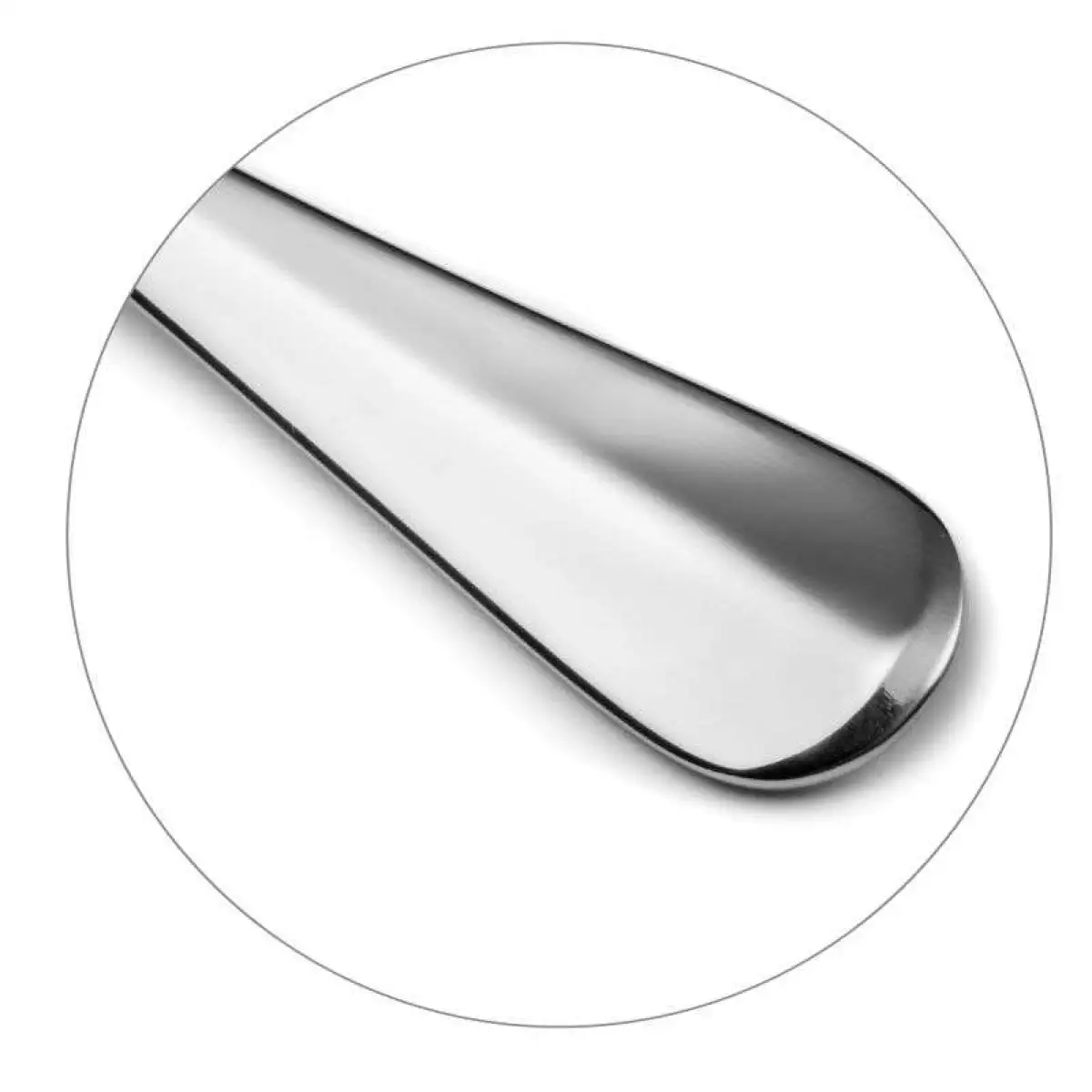 Amefa Baguette Stainless Steel Table Spoons (Silver, 2 Pc.)