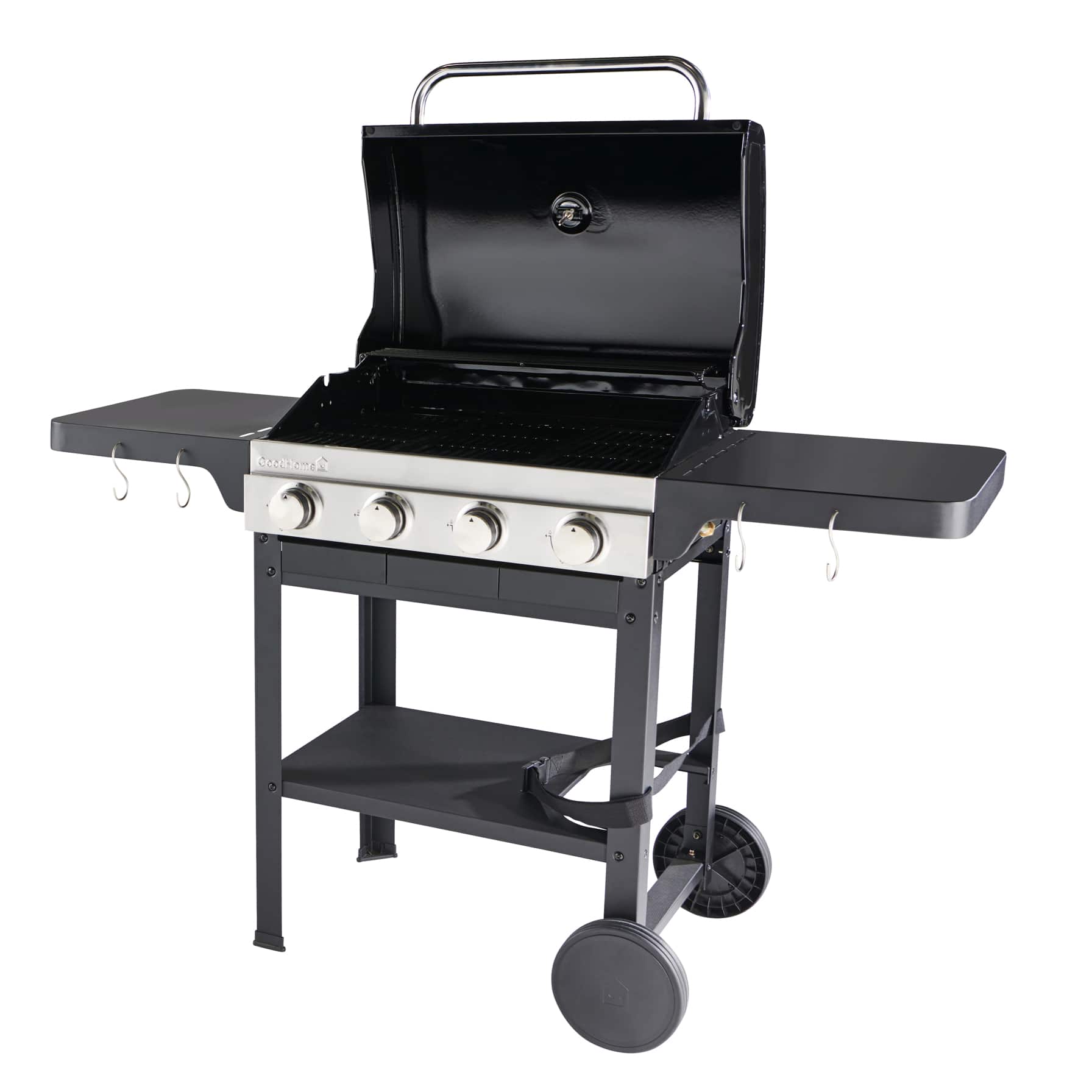 GoodHome Tippah 4-Burner Gas BBQ 