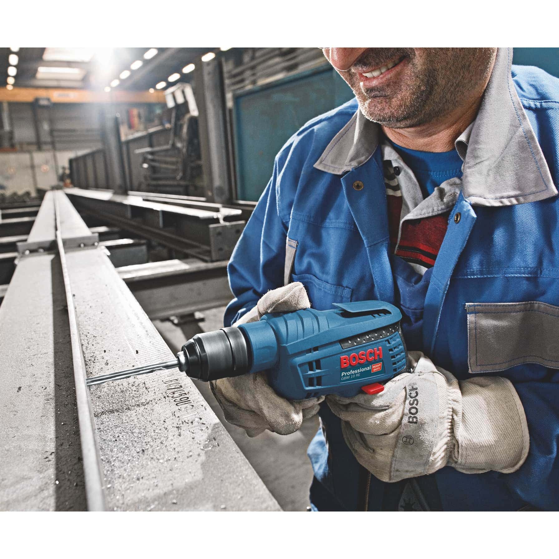 Bosch Professional Drill, GBM 10 RE (600 W)