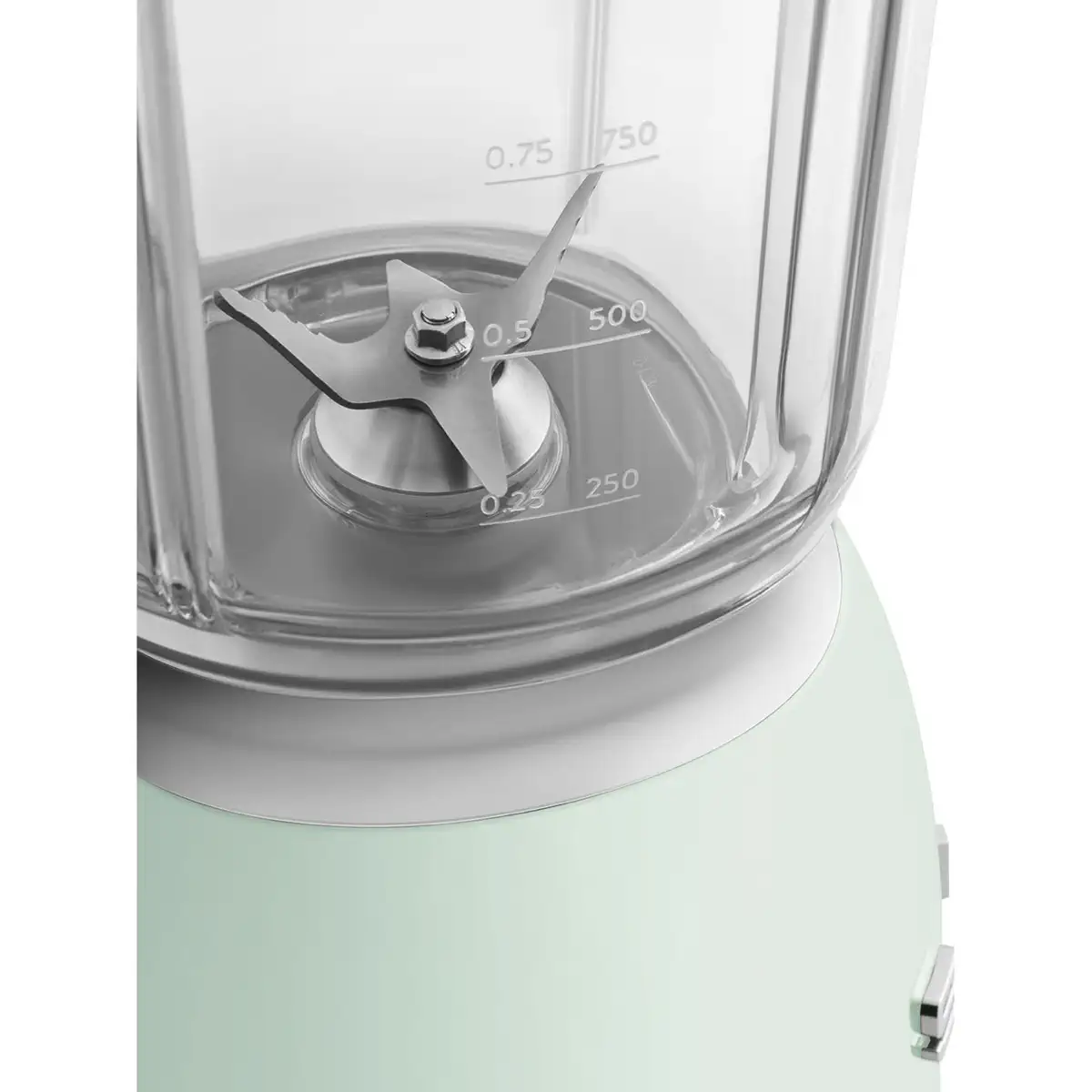 SMEG 50's Style Retro Jug Blender, BLF03PGUK (1.5 L, 800 W, Pastel Green)